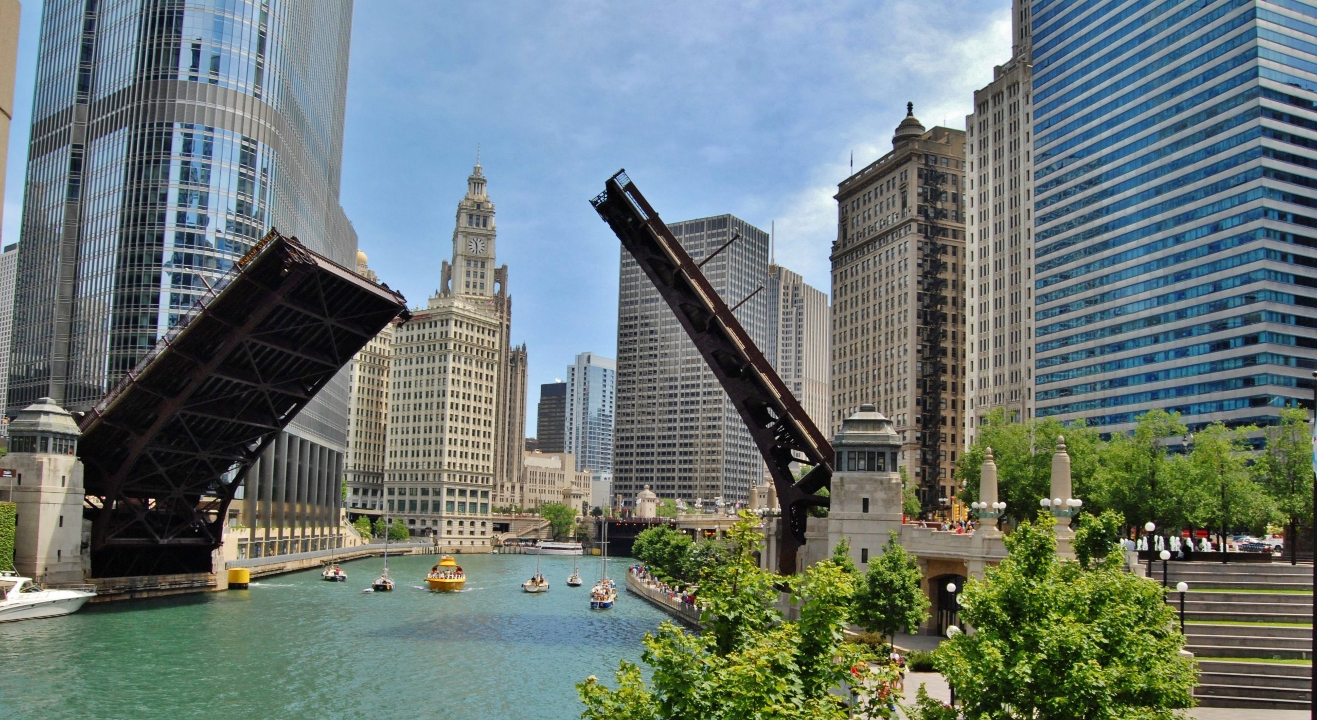 Downtown,Chicago,Waterfront,,Illinois,Usa