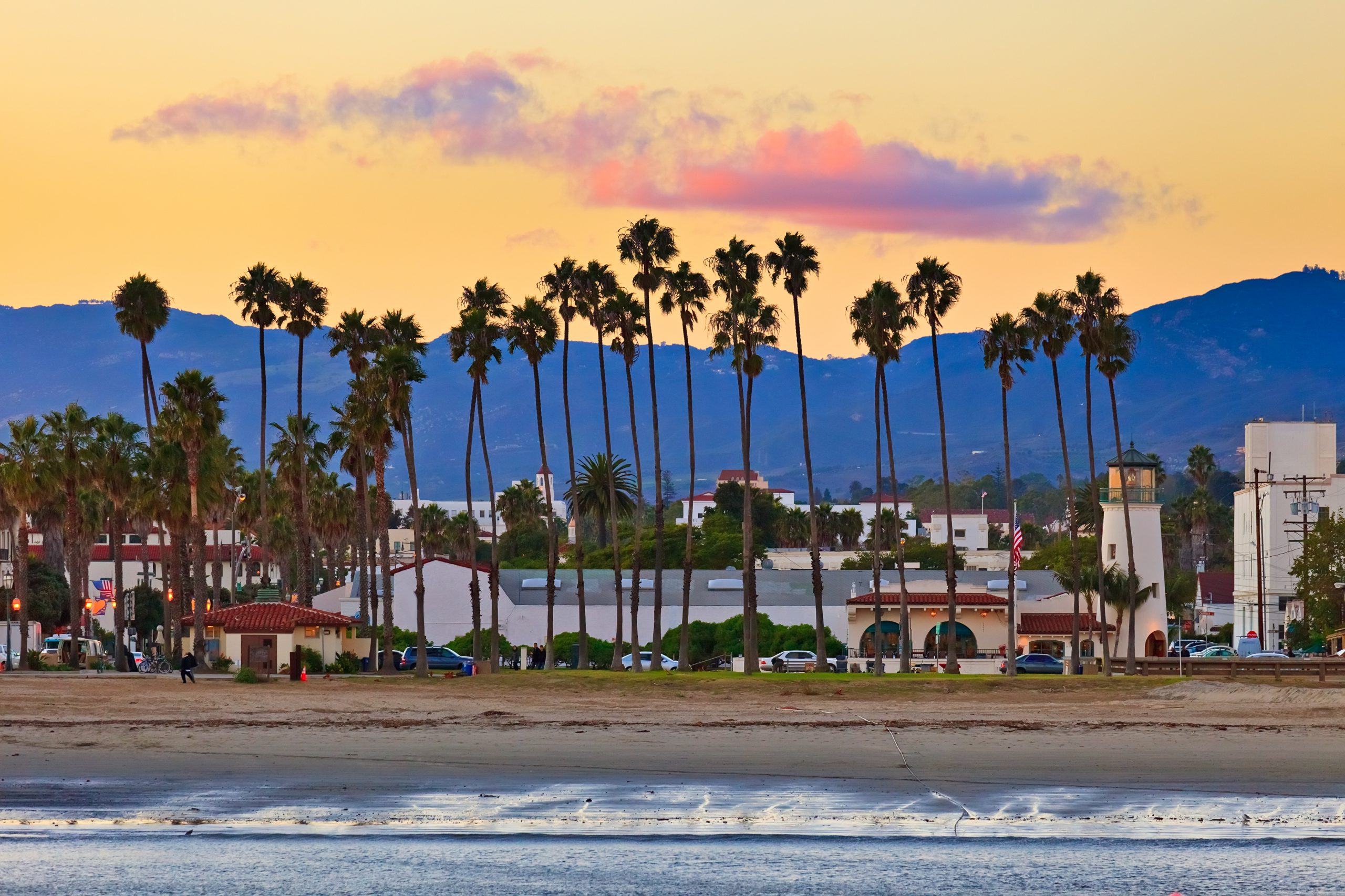 View,On,Santa,Barbara,From,The,Pier