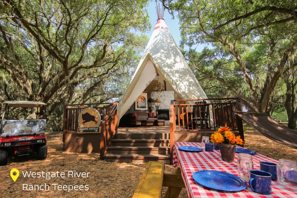Visit Central Florida Westgate River Ranch Teepees