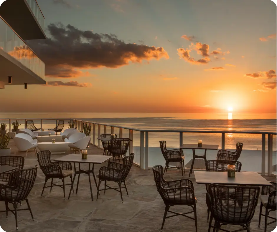Naples Tesoro Terrace Sunset JW Marriott Marco Island