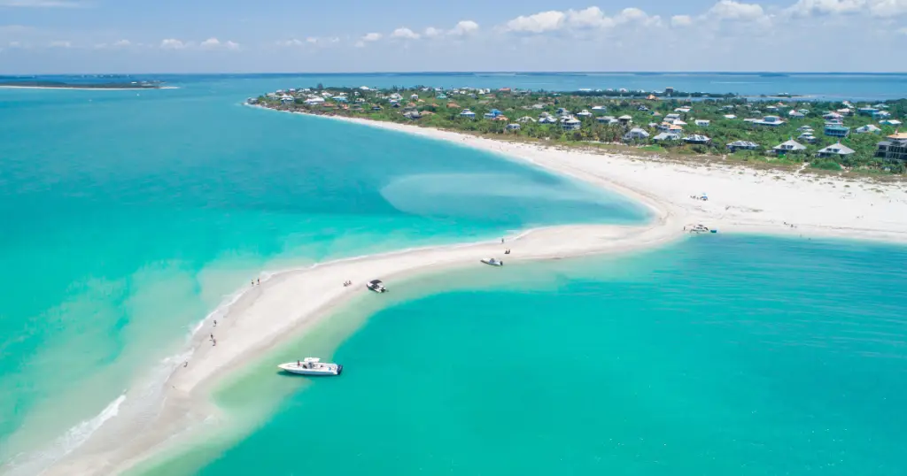 fort myers beach aertial