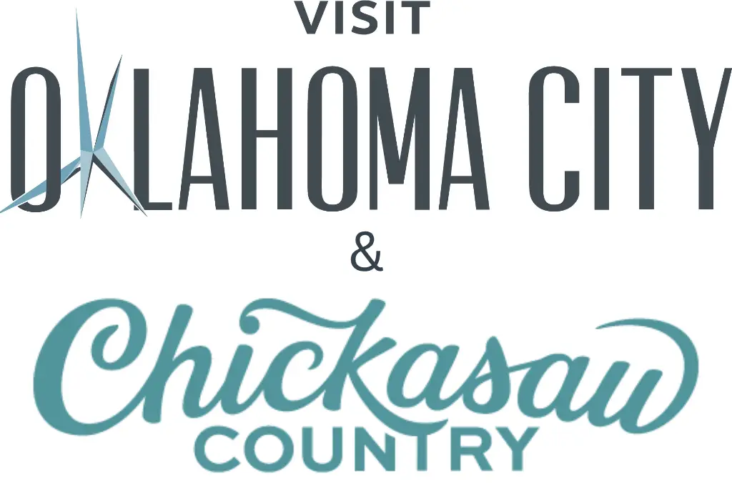 CVB Visit Oklahoma City & Chickasaw Country Logos