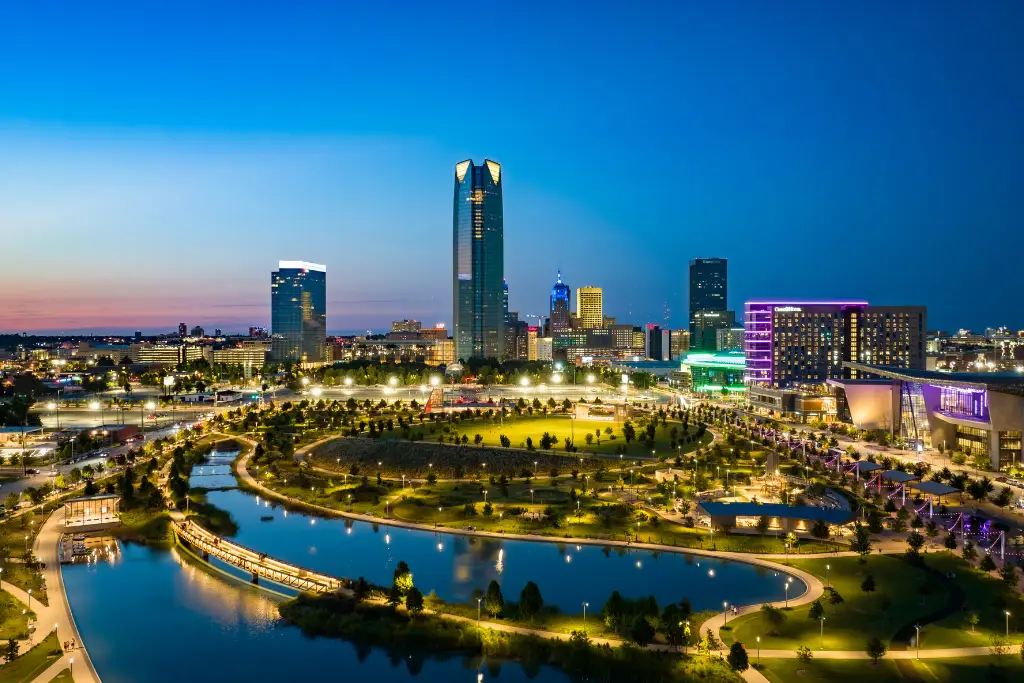 CVB Visit Oklahoma City Oklahoma City Skyline
