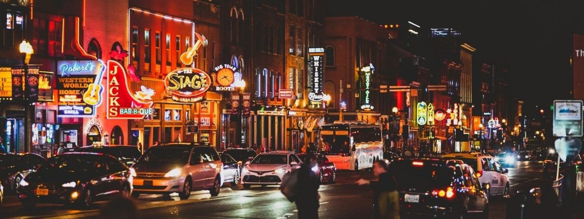 Broadway, Downtown Nashville, TN